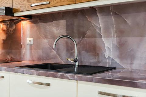 Fully-equipped kitchen details