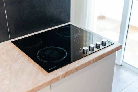 Fully-equipped kitchen details