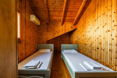 Bedroom 2 with two single beds