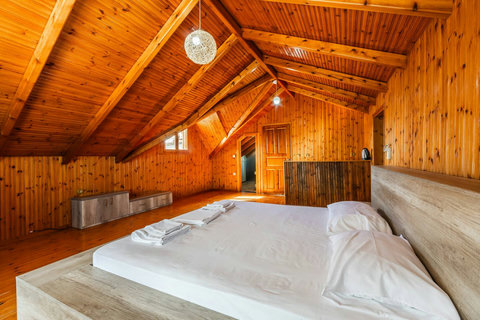 Bedroom 1 with a double bed