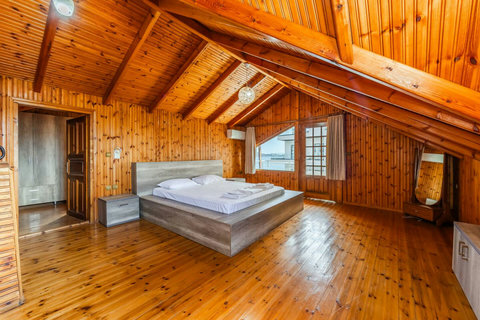 Bedroom 1 with a double bed