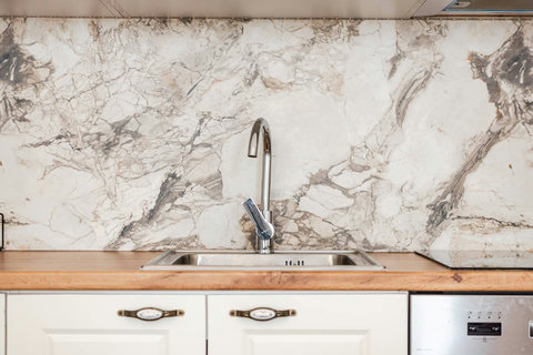 Fully-equipped kitchen details