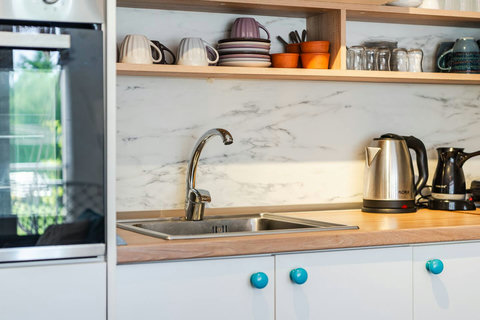 Fully-equipped kitchen details