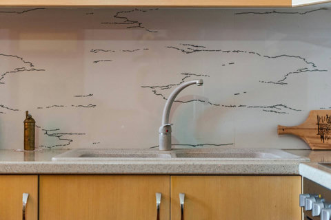 Fully-equipped kitchen details