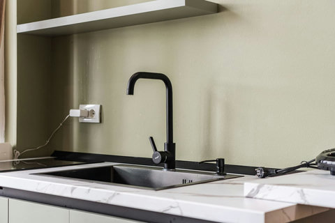 Fully-equipped kitchen details