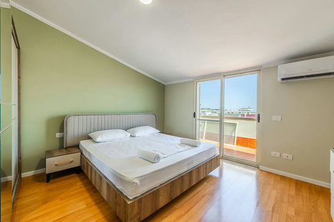 Bedroom 1 with a double bed