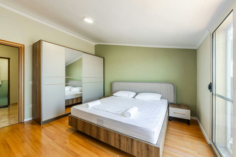 Bedroom 1 with a double bed