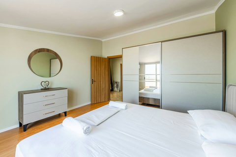 Bedroom 1 with a double bed