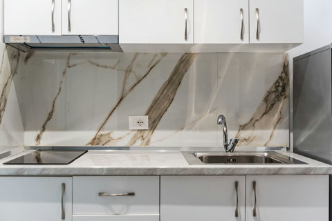 Fully-equipped kitchen details