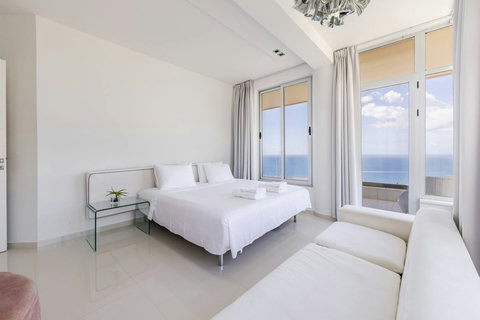 Bedroom 1 with a double bed