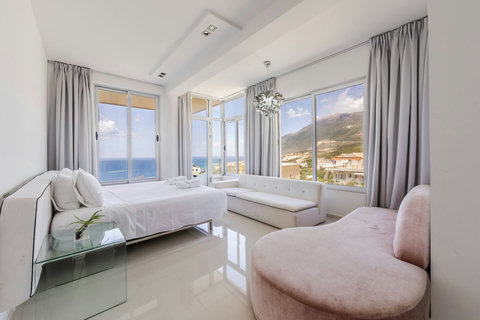 Bedroom 1 with a double bed