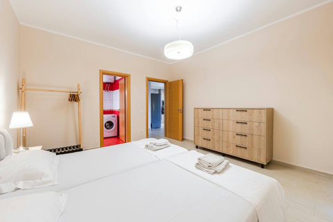 Bedroom 1 with a double bed