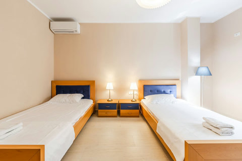 Bedroom 2 with two single beds