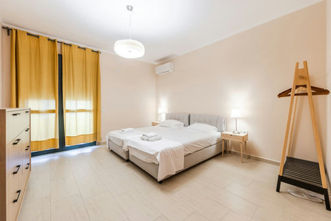 Bedroom 1 with a double bed