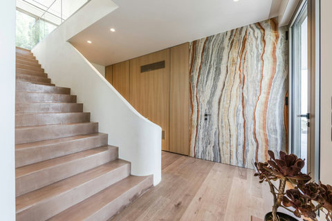 Stairs to the first floor