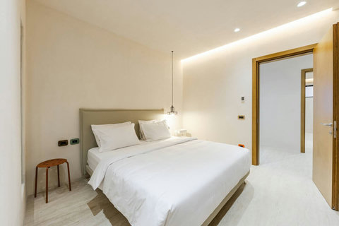 Bedroom 4 with a double bed (ground floor)