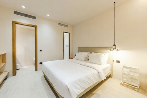 Bedroom 4 with a double bed (ground floor)