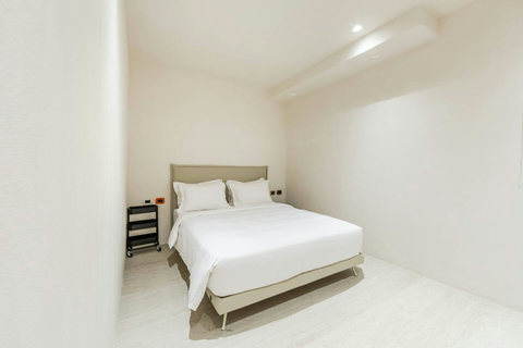 Bedroom 5 with a double bed (ground floor)