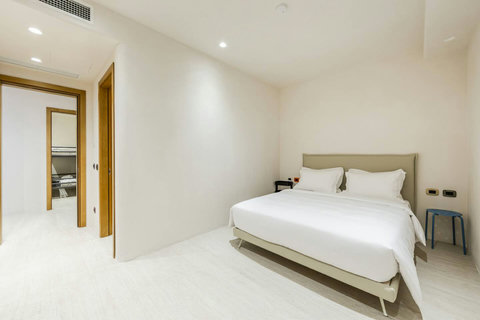 Bedroom 5 with a double bed (ground floor)