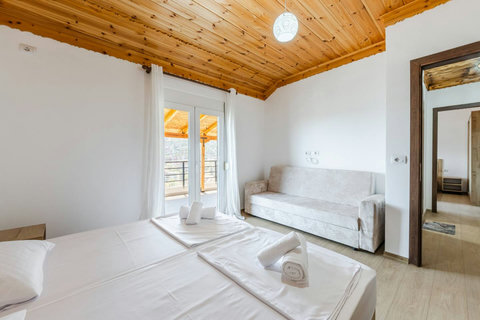 Bedroom 1 with a double bed