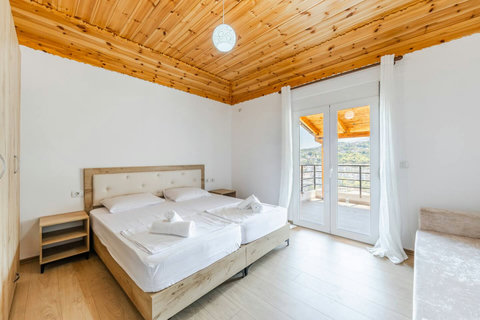 Bedroom 1 with a double bed