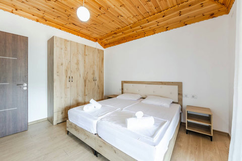 Bedroom 1 with a double bed