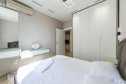 Bedroom 1 with a double bed