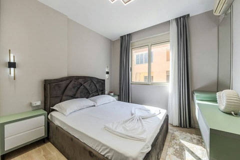 Bedroom 1 with a double bed