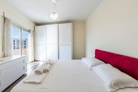 Bedroom 1 with a double bed