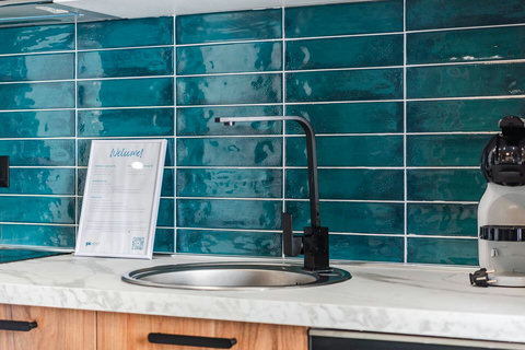 Fully-equipped kitchen details