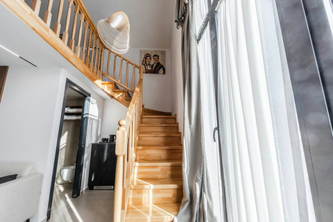 Stairs to the first floor