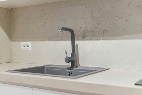 Fully-equipped kitchen details