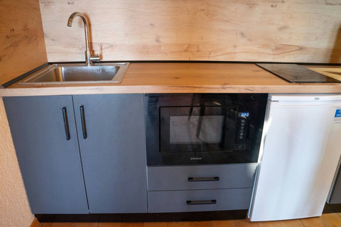 Fully-equipped kitchen details