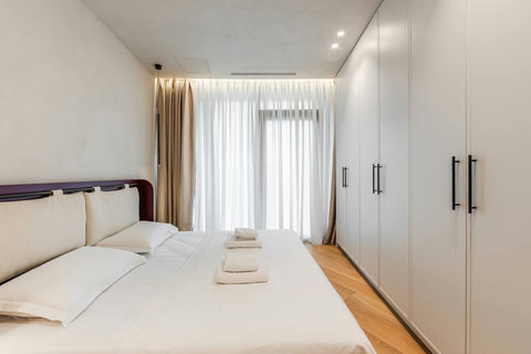 Bedroom 1 with a double bed