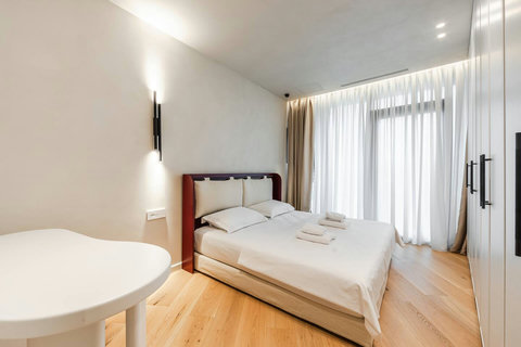 Bedroom 1 with a double bed