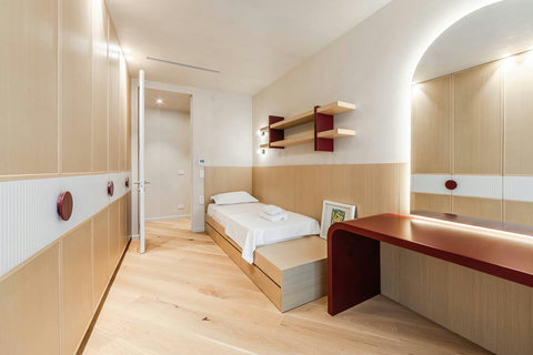 Bedroom 2 with a single bed