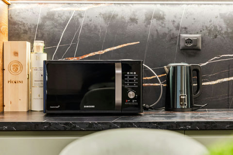 Fully-equipped kitchen details