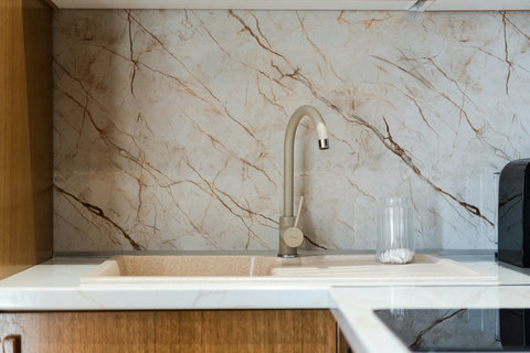 Fully-equipped kitchen details