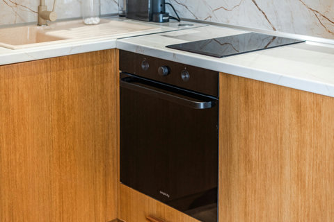 Fully-equipped kitchen details