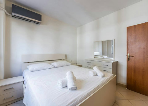 Bedroom 1 with a double bed