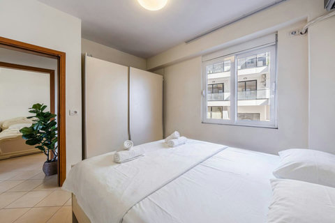 Bedroom 1 with a double bed