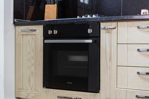 Fully-equipped kitchen details