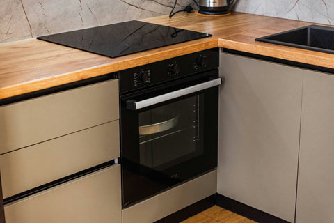 Fully-equipped kitchen details