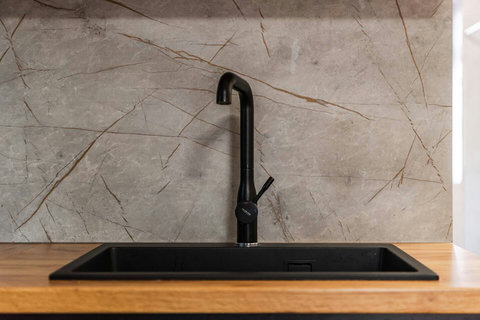 Fully-equipped kitchen details