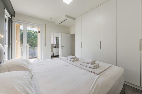 Bedroom 1 with a double bed (First floor)