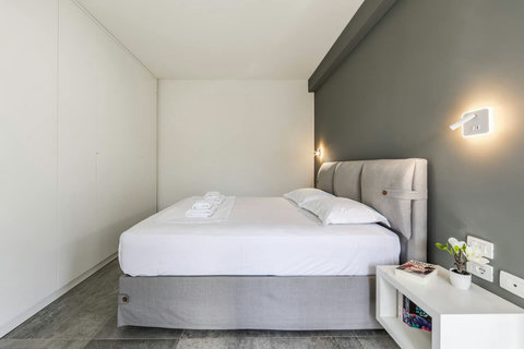 Bedroom 1 with a double bed (First floor)