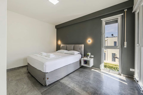 Bedroom 1 with a double bed (First floor)