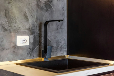 Fully-equipped kitchen details