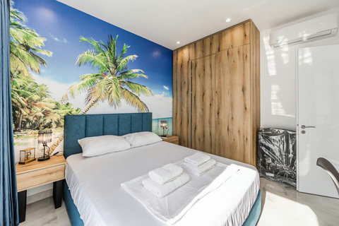 Bedroom 1 with a double bed