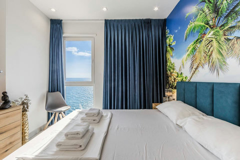 Bedroom 1 with a double bed